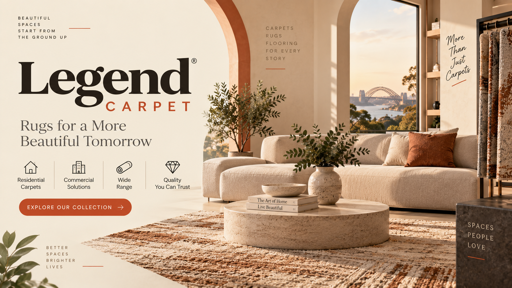 Legend Carpet rugs ecommerce website - residential and commercial carpets
